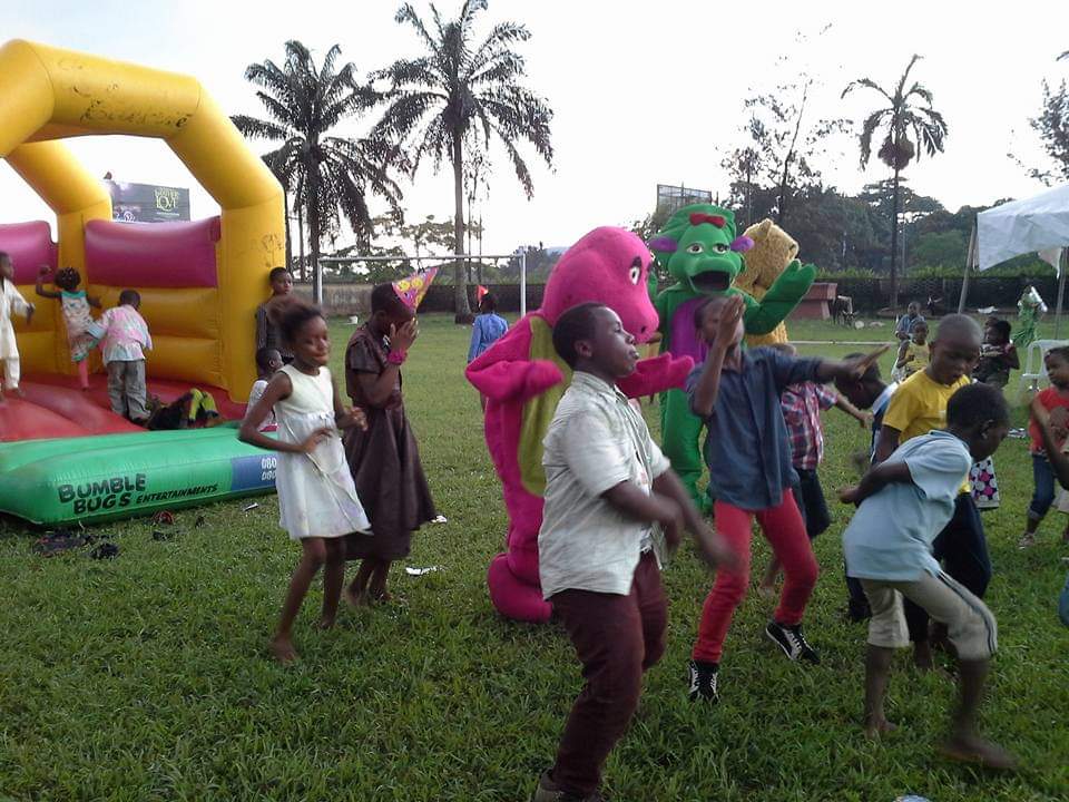 Celebrating birthdays for the orphans Port Harcourt